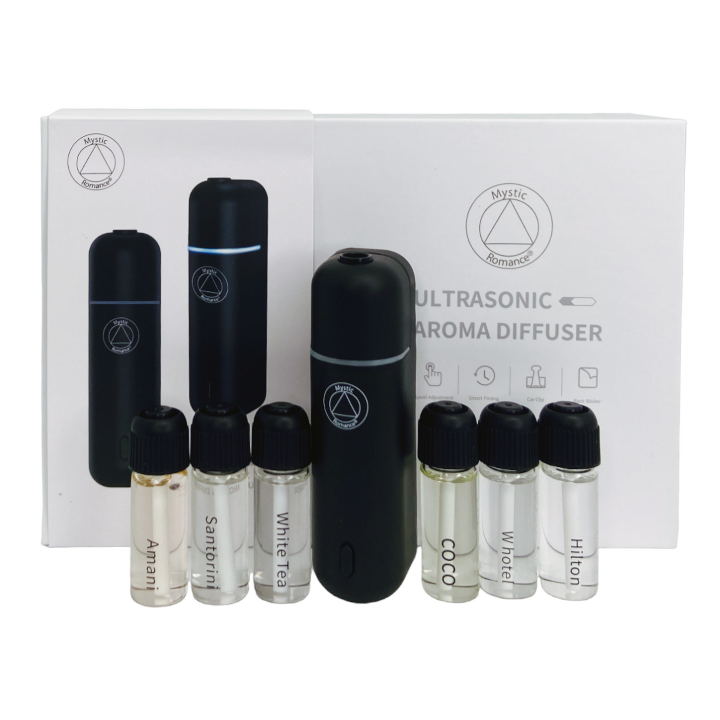 Di'Aroma Car Diffuser Set 6 Pieces of oil 69008