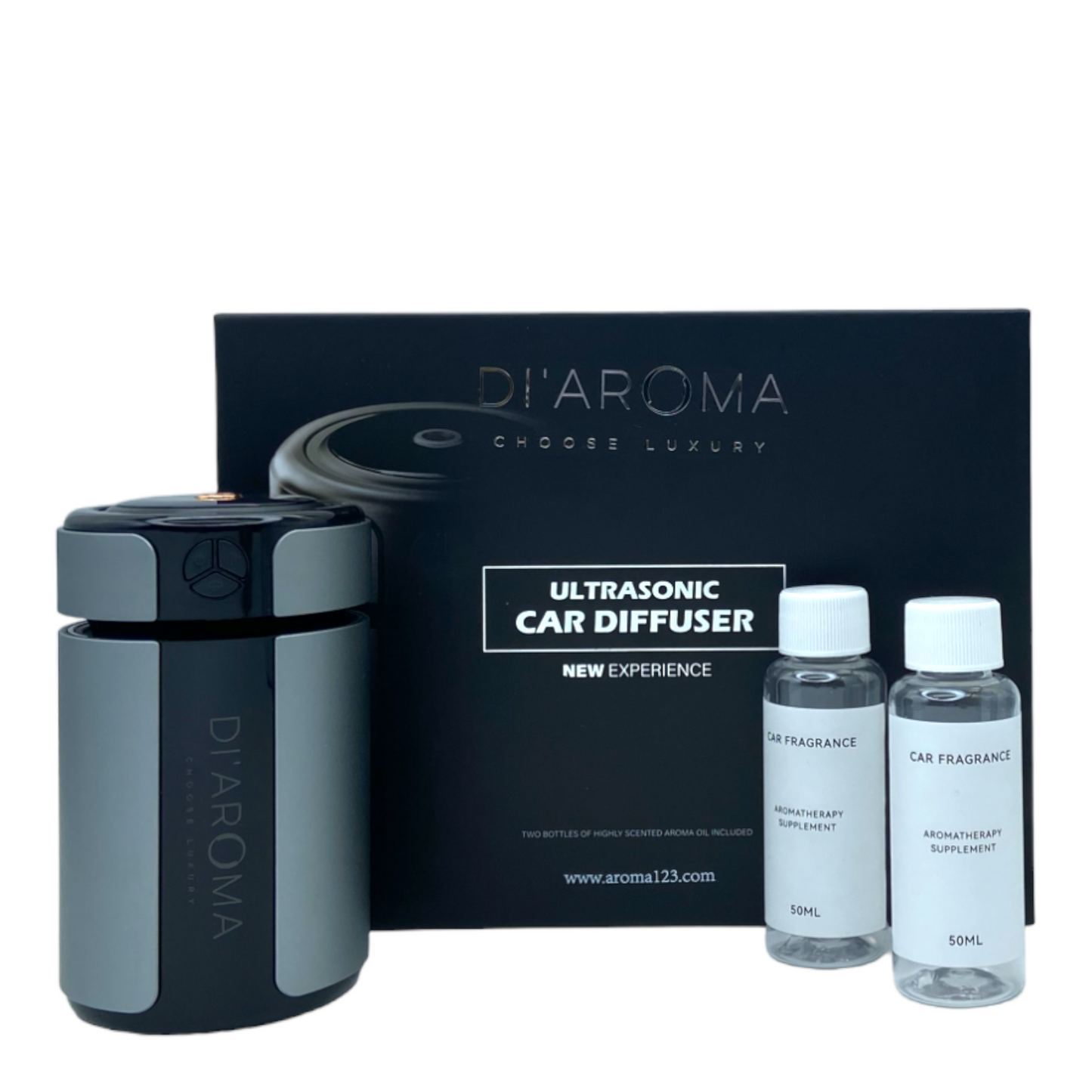 Di'Aroma® Car Diffuser Gift Box 69128 - Di'Aroma123 with 2 fragrances