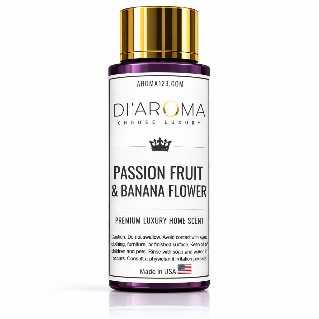 Passion Fruit & Banana Flowers - Royalty Collection