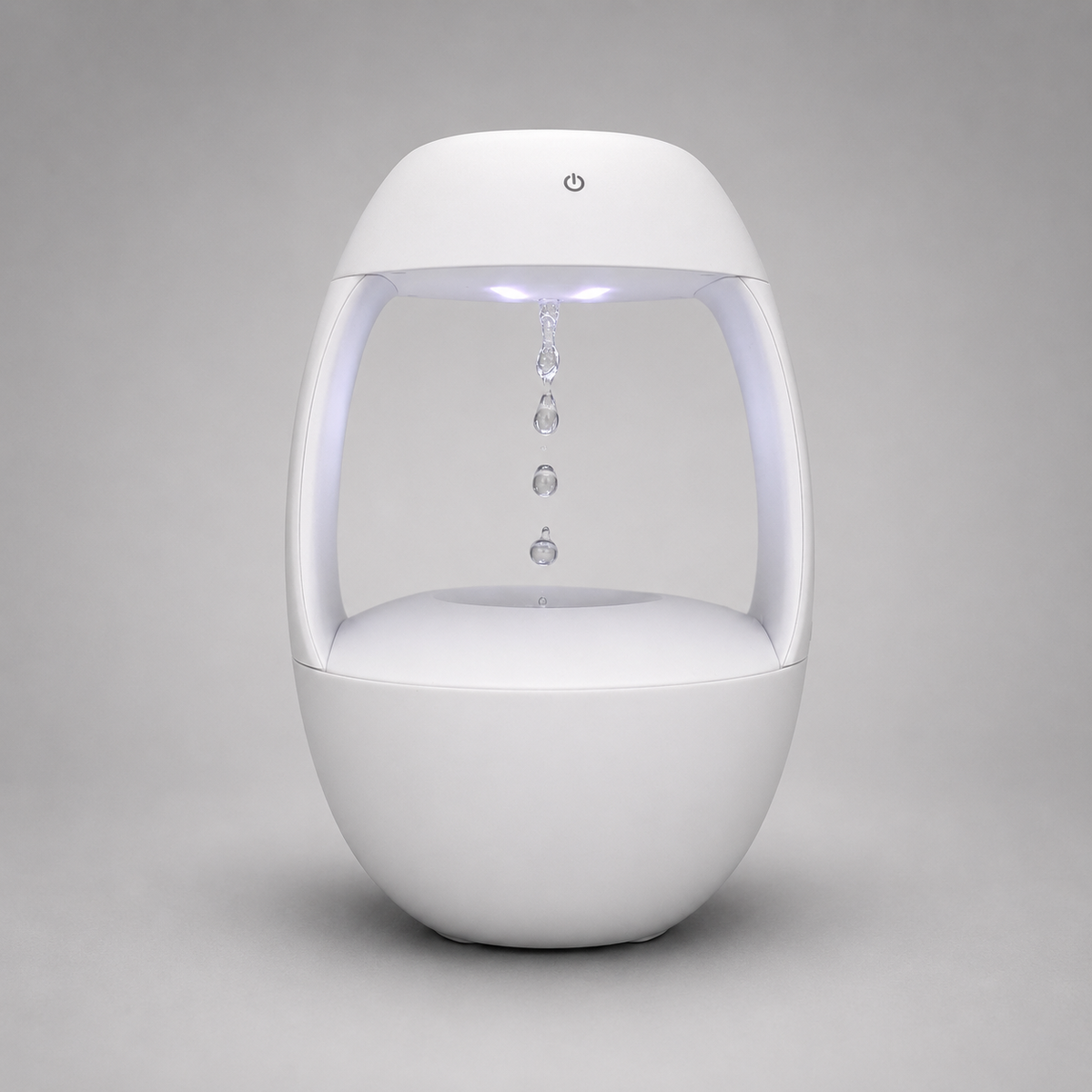 Antigravity Ultrasonic Diffuser 300ml – Fragrance Oil Diffuser with LED Light & Floating Water Drop Effect 68721