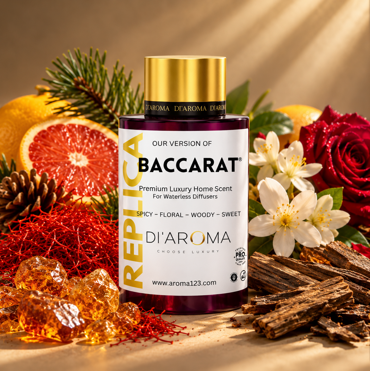 Inspired by: Baccarat Rouge 540 - Replica Collection