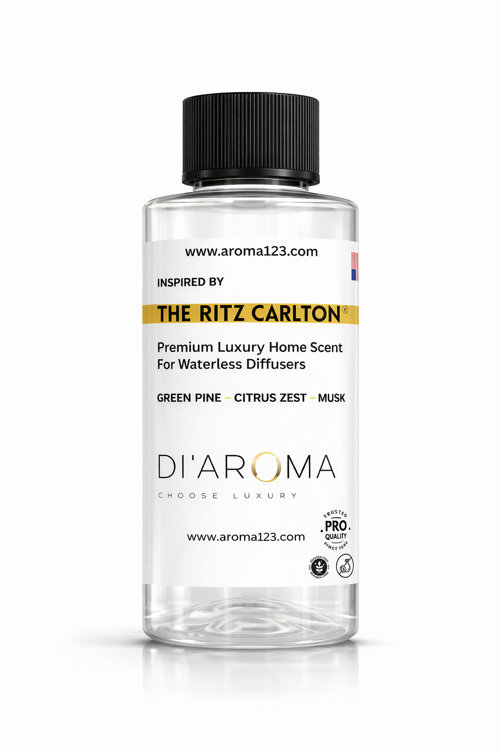 Cold-air diffuser fragrance oil inspired by luxury resort atmospheres for hotel scenting, spa fragrance, and upscale home aroma experiences