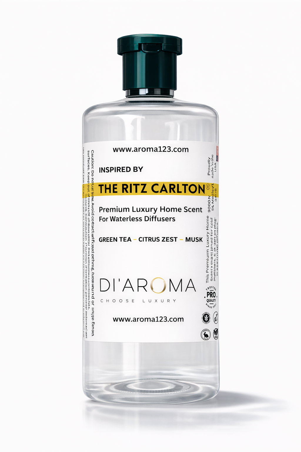 Hotel inspired fragrance oil for luxury home fragrance, scent machines, HVAC scenting systems, and professional cold-air diffusion